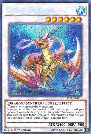 Coral Dragon (TDIL-EN051) - The Dark Illusion 1st Edition