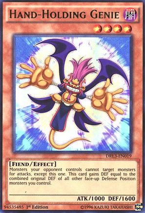 Hand-Holding Genie (DRL3-EN019) - Dragons of Legend: Unleashed 1st Edition