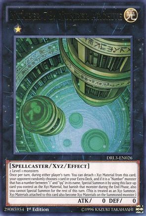 Number 78: Number Archive (DRL3-EN026) - Dragons of Legend: Unleashed 1st Edition