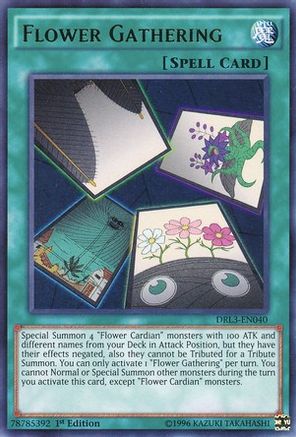 Flower Gathering (DRL3-EN040) - Dragons of Legend: Unleashed 1st Edition