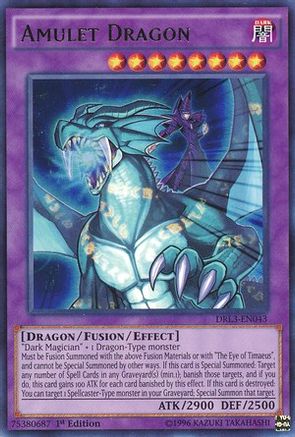 Amulet Dragon - DRL3-EN043 - Dragons of Legend: Unleashed 1st Edition