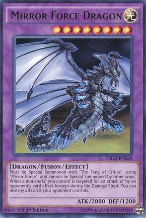 Mirror Force Dragon (DRL3-EN059) - Dragons of Legend: Unleashed 1st Edition