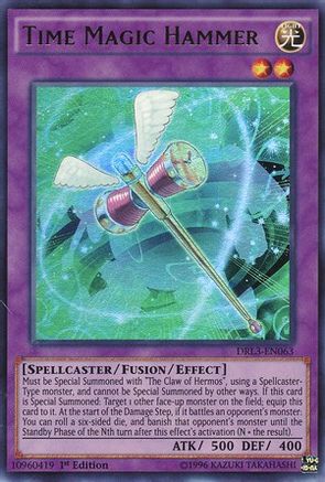 Time Magic Hammer (DRL3-EN063) - Dragons of Legend: Unleashed 1st Edition