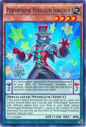 Performapal Pendulum Sorcerer (CT13-EN007) - 2016 Mega-Tins Limited