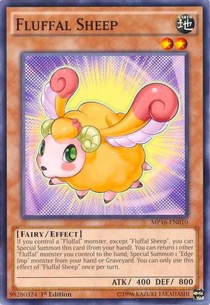 Fluffal Sheep (MP16-EN010) - 2016 Mega-Tins Mega Pack 1st Edition