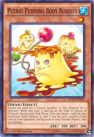 Putrid Pudding Body Buddies (MP16-EN019) - 2016 Mega-Tins Mega Pack Unlimited