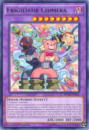 Frightfur Chimera (MP16-EN021) - 2016 Mega-Tins Mega Pack 1st Edition