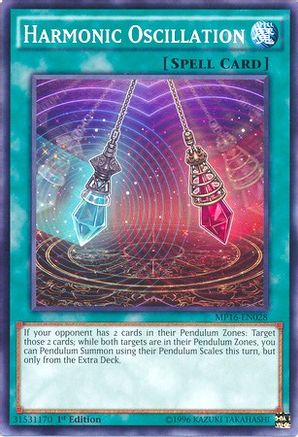 Harmonic Oscillation (MP16-EN028) - 2016 Mega-Tins Mega Pack Unlimited