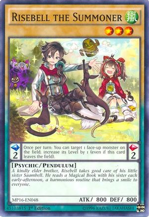 Risebell the Summoner (MP16-EN048) - 2016 Mega-Tins Mega Pack 1st Edition