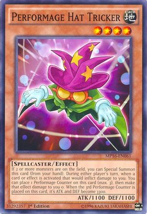 Performage Hat Tricker (MP16-EN061) - 2016 Mega-Tins Mega Pack Unlimited