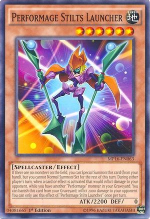 Performage Stilts Launcher (MP16-EN063) - 2016 Mega-Tins Mega Pack Unlimited