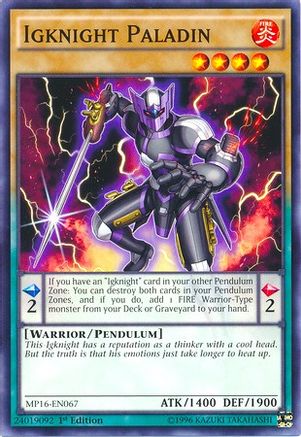 Igknight Paladin (MP16-EN067) - 2016 Mega-Tins Mega Pack Unlimited