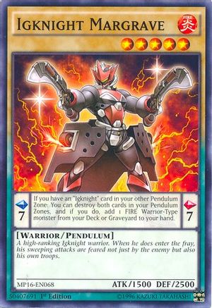 Igknight Margrave (MP16-EN068) - 2016 Mega-Tins Mega Pack Unlimited