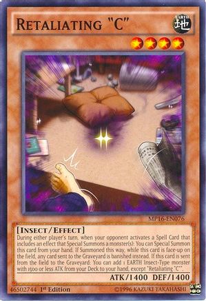 Retaliating "C" (MP16-EN076) - 2016 Mega-Tins Mega Pack Unlimited