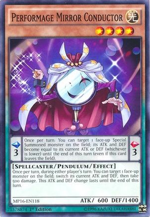 Performage Mirror Conductor (MP16-EN118) - 2016 Mega-Tins Mega Pack Unlimited