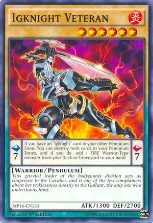 Igknight Veteran (MP16-EN131) - 2016 Mega-Tins Mega Pack Unlimited