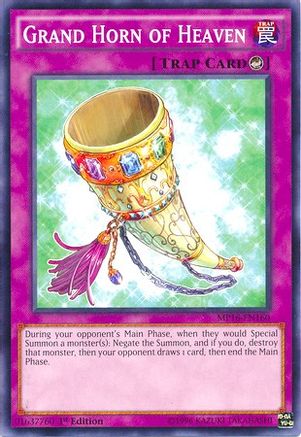 Grand Horn of Heaven (MP16-EN160) - 2016 Mega-Tins Mega Pack 1st Edition