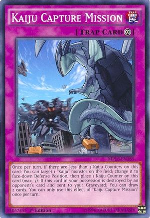 Kaiju Capture Mission (MP16-EN165) - 2016 Mega-Tins Mega Pack Unlimited