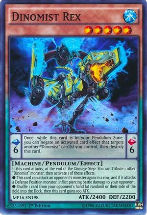Dinomist Rex (MP16-EN198) - 2016 Mega-Tins Mega Pack Unlimited