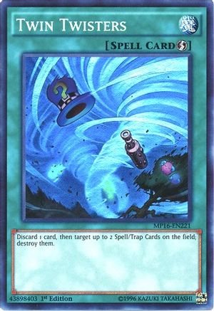 Twin Twisters (MP16-EN221) - 2016 Mega-Tins Mega Pack 1st Edition