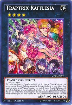 Traptrix Rafflesia (MP16-EN239) - 2016 Mega-Tins Mega Pack 1st Edition