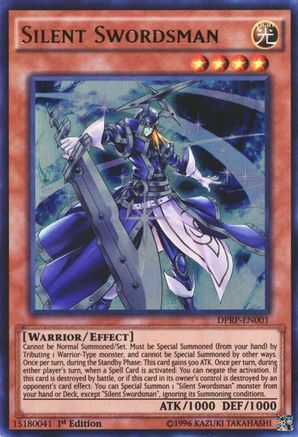 Silent Swordsman (DPRP-EN001) - Duelist Pack: Rivals of the Pharaoh 1st Edition