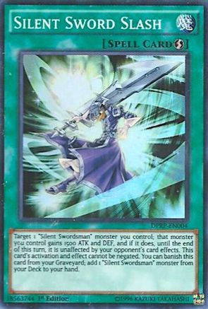 Silent Sword Slash (DPRP-EN004) - Duelist Pack: Rivals of the Pharaoh 1st Edition