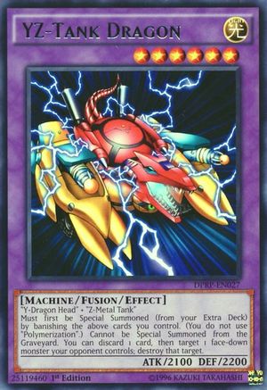 YZ-Tank Dragon (DPRP-EN027) - Duelist Pack: Rivals of the Pharaoh 1st Edition