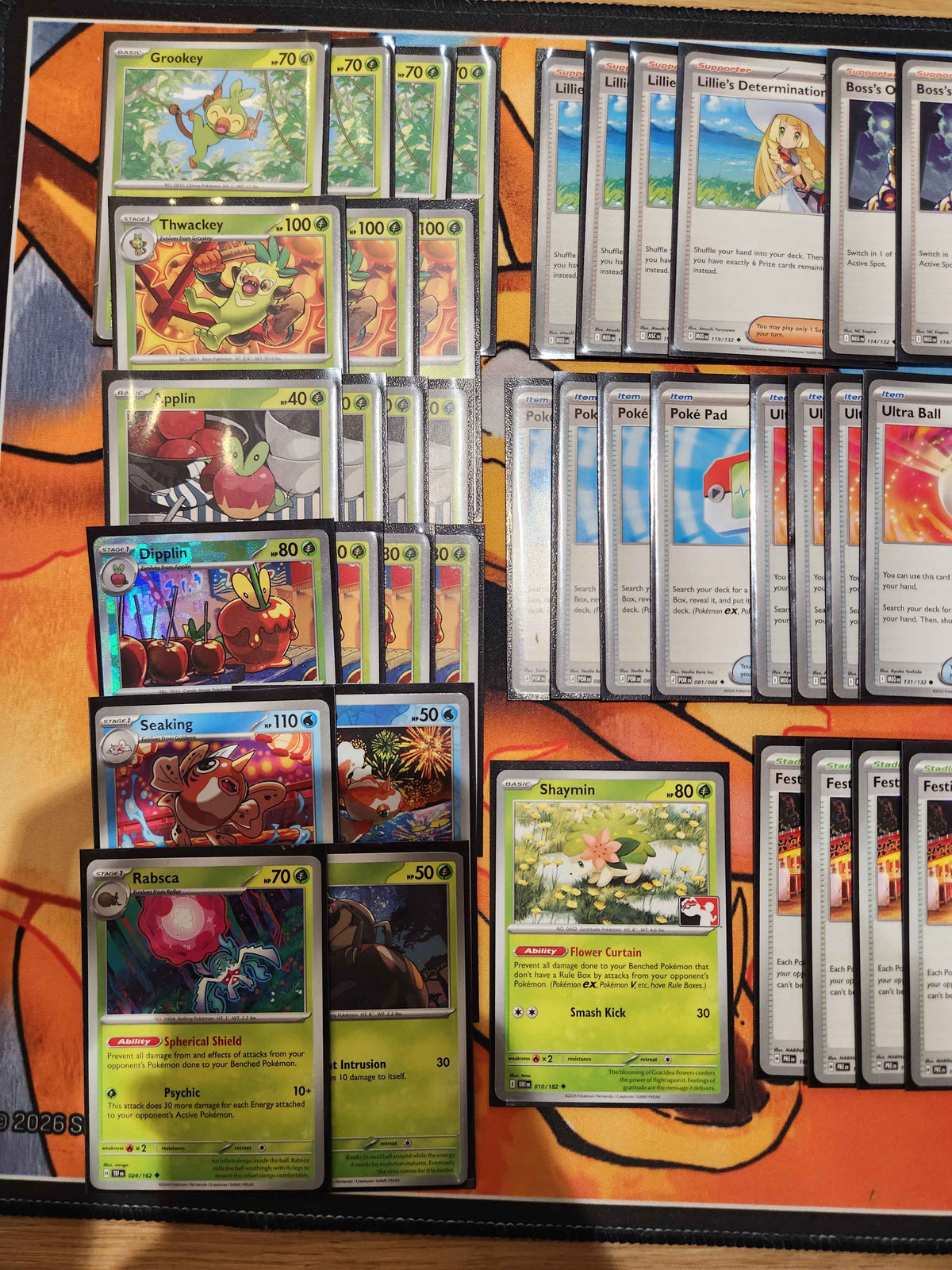 Pokemon TCG Festival Lead Full Deck