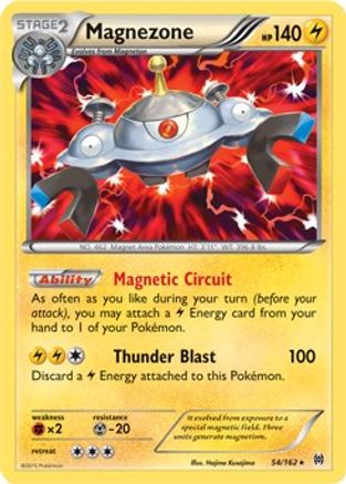 Magnezone - 54/162 (XY BREAKthrough) 54 - Deck Exclusives