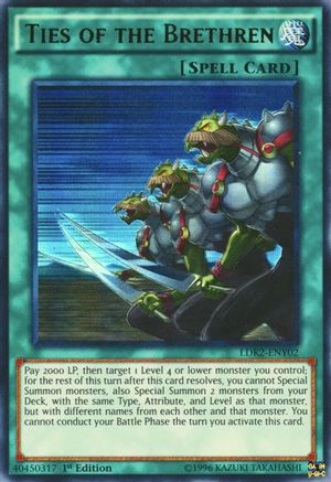 Ties of the Brethren (LDK2-ENY02) - Legendary Decks II Unlimited