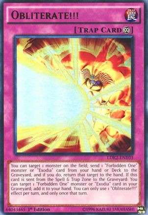 Obliterate!!! (LDK2-ENY03) - Legendary Decks II 1st Edition