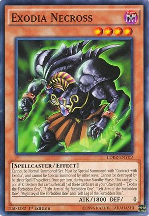 Exodia Necross (LDK2-ENY09) - Legendary Decks II 1st Edition