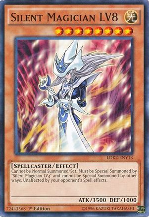 Silent Magician LV8 (LDK2-ENY13) - Legendary Decks II 1st Edition