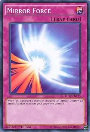 Mirror Force (LDK2-ENY35) - Legendary Decks II 1st Edition