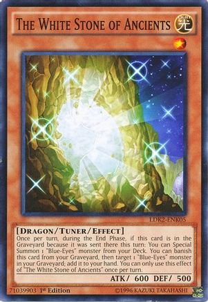 The White Stone of Ancients (LDK2-ENK05) - Legendary Decks II Unlimited