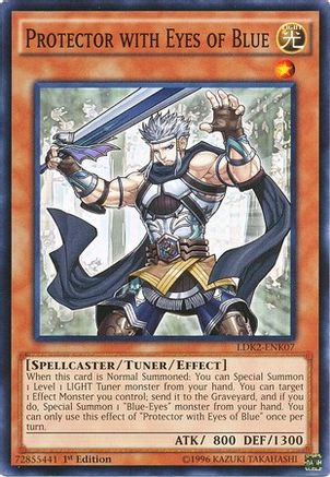 Protector with Eyes of Blue (LDK2-ENK07) - Legendary Decks II 1st Edition