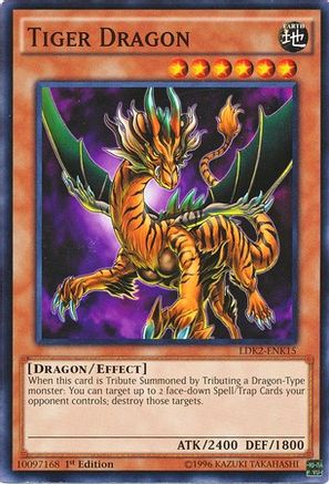 Tiger Dragon (LDK2-ENK15) - Legendary Decks II 1st Edition