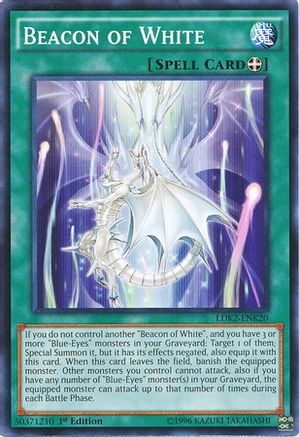 Beacon of White (LDK2-ENK20) - Legendary Decks II 1st Edition