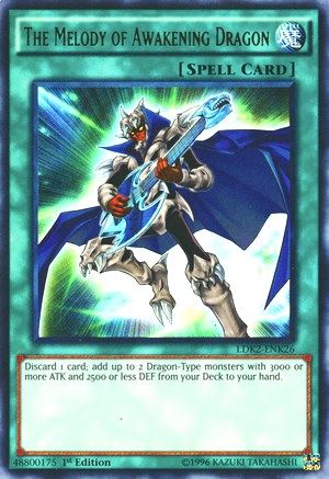 The Melody of Awakening Dragon (LDK2-ENK26) - Legendary Decks II Unlimited