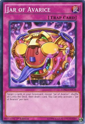 Jar of Avarice (LDK2-ENK38) - Legendary Decks II 1st Edition