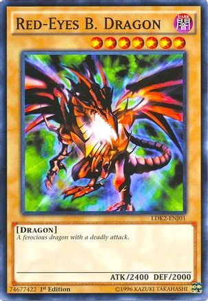 Red-Eyes B. Dragon (LDK2-ENJ01) - Legendary Decks II 1st Edition