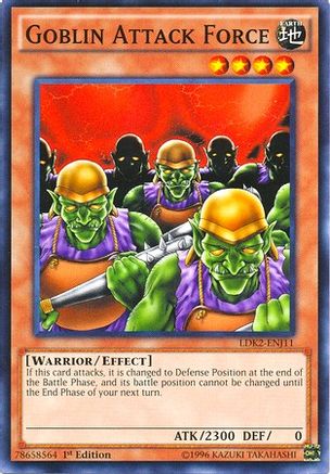 Goblin Attack Force (LDK2-ENJ11) - Legendary Decks II 1st Edition