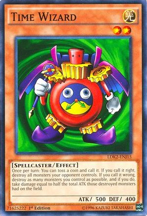 Time Wizard (LDK2-ENJ15) - Legendary Decks II 1st Edition