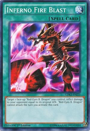 Inferno Fire Blast (LDK2-ENJ23) - Legendary Decks II 1st Edition