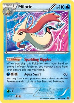 Milotic - 44/160 (XY Primal Clash) 44 - Deck Exclusives