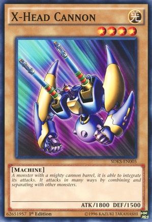 X-Head Cannon (SDKS-EN005) - Structure Deck: Seto Kaiba Unlimited