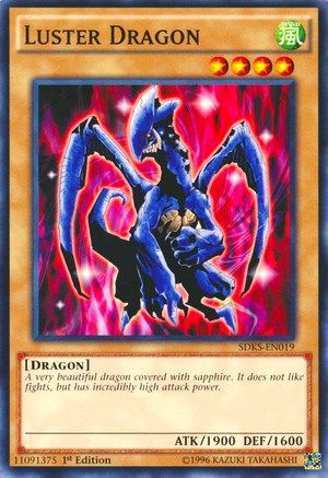 Luster Dragon (SDKS-EN019) - Structure Deck: Seto Kaiba 1st Edition