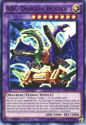 ABC-Dragon Buster - SDKS-EN041 - Structure Deck: Seto Kaiba 1st Edition