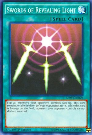 Swords of Revealing Light (SDMY-EN029) - Structure Deck: Yugi Muto 1st Edition